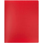 JAM Paper Heavy Duty Plastic Multi Pocket Folders, 6 Pocket, Red, 72 Pack (389MP6REA)-Quantity: 72 per pack
