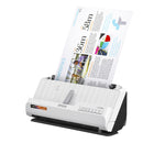 Epson RapidReceipt RR-400W Wireless Duplex Compact Desktop Receipt and Document Scanner - White-600 x 600 dpi scanning resolution