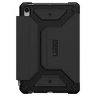 UAG Metropolis SE Series Rugged Folio Case for Samsung Galaxy Tab S10 lite/S10FE/S9FE - Black-Auto wake/sleep folio kickstand cover