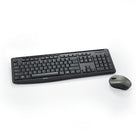 Verbatim Silent Wireless Mouse and Keyboard, Black (99779)-Truly silent mouse and keyboard featuring Silent Technology, silent click switches, and rubber covers
