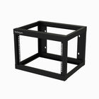 StarTech 6U 18" Deep Open Frame Wall-Mount Rack-This open-frame 6U wall mount rack provides 6U of storage which allows you to save space and stay organized