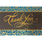 Rosedale 5-1/2" x 8" That Was So Thoughtful Thank You Greeting Cards And Envelopes, 6 Pack (19902)-Printed on premium uncoated card stock