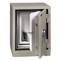 Gardex 0.96 cu.ft., Digital Combination Lock, Fire Resistant Electronic Media Safe (GXMS-200-BE)-All welded steel construction with Gard-Lite insulation and insulated melamine insert. Secured with digital combination lock and handle-operated boltwork.