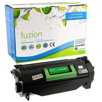 fuzion Lexmark 521X (52D1X00) Compatible Toner Cartridge - High Yield - Black-Ink Colour: Black