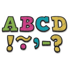 Teacher Created Resources Chalkboard Brights 3" Magnetic Letters, 67 Pack (TCR77212)-Assorted Colours