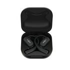 Shokz OpenFit Bluetooth Headset Noise Cancelling Mic Around Ear Air Conduction - OpenBass - Black-Noise-Cancelling Mic: Crystal-clear calls with advanced noise reduction.