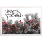Rosedale "Season's Greetings" Greeting Cards with Envelopes - 5-1/2" x 8" - 12 Pack-Greeting Cards