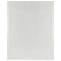JAM Paper Plastic Envelopes with Tuck Flap Closure, Open End, 11 x 14, Clear Poly, 12 Pack (1541749)-Clear