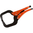 Grip-on 12" Locking C-Clamp Pliers, 3-15/16" Jaw Opening-Jaw opening (inches): 3-15/16"