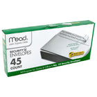 Mead Press It Seal It #10 Security Envelopes, White, 540 Pack (MEA75026)-Self-adhesive seal and security lining for privacy