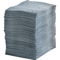 Spc Gp Sorbents, Universal, 19" x 15", 30 Gal. Absorbancy, 100 /Pack - 100 Pack-Absorbency/Pkg. 30 gal.