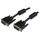 StarTech DVI, D Single Link Cable, M/M, 15 Ft.-Molded connectors with strain relief maintain a durable connection, helping to prevent damage to the connectors, for long term, error-free DVI to DVI video performance