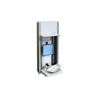 Ergotron Styleview 60-595-062 Vertical Lift Enclosure-Size: 60.6"(H) x 27-1/5"(W) x 6 3/4"(D) closed, 60.6"(H) x 27-1/5"(W) x 20.6"(D) open