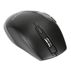 Targus BlueTrace Wireless Antimicrobial Mouse - Black-Over 650 hours of battery life, low battery indicator