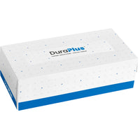 DuraPlus 2-Ply Facial Tissue - White - 100 Sheets - 30 Pack-White and soft to the hand