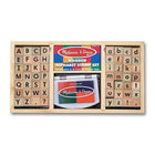 Melissa & Doug Alphabet Stamp Set (LCI3557)-Grades prekindergarten - 3rd