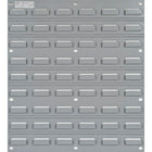 KLETON - Panneaux en métal pour bacs, 18 larg. x 19 haut. (po)-Les panneaux peuvent être fixés au mur, à l’arrière d’une étagère, sur un bac, sur un chariot, dans une armoire ou sur des composantes à encoches, ou utilisés à l’intérieur des chariots de service
