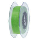JAM Paper Sheer Organza Ribbon, .88 Inch Wide x 25 Yards, Apple Green, 2 Pack (807SHappgr25g)-Finish: sheer