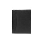 Ashlin PETERBOROUGH Refillable Journal with Business Card & Pen, Black, (P9004-00-01)-Black - MidnightFeaturing ASHLIN® Vegan synthetic leather (faux leather, 'Vegan - pleather')