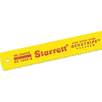 Starrett Power Hacksaws Blades Redstripe High Speed Steel - 4 Pack-Length: 12"