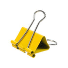 JAM Paper Binder Clips, Medium, 1.25"/32mm, Yellow, 30 Pack-4
