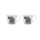 Maxwell & Williams Mug - African Elephant - Pack of 2-Dinnerware