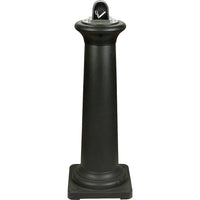 Groundskeeper Tuscan Cigarette Waste Collector, Black-Qty/Pk - 1