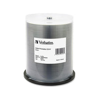 Verbatim CD Recordable Media Spindle, CD-R, 52X, 700 Mb, 100 Pack-Packing: Spindle