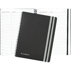 Cambridge Project Notes Poly Business Notebook, 9-1/2" x 7-1/4", 160 pages-160 pages with project ruling to keep you on track. Each ruled page features two columns: "Action Items" with a check box and a "Notes" section plus date in box