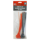 Kubota Cable Tie 60-Piece Set, 6 Pack (12161)-60 pieces orange and black, 6 pack