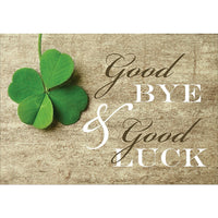 Aline Greetings Goodbye/Good Luck Hot Air Balloons, Goodbye and Good Luck, 18 Pack-Premium uncoated paper stock