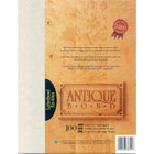 St. James Antique Bond Paper, Grey, 24lb, 8 1/2" x 11", 100 Pack-Premium quality 24 lb bond, antique parchment finish