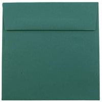 JAM Paper 8.5 x 8.5 Square Envelopes, Teal Blue, 1000 Pack (3157507B)-Teal