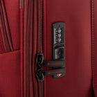 Air Canada Central 24" Softside Spinner Luggage - Burgundy-Interior compression strap