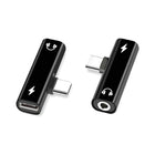 Speedex 2 In 1 Type-C to 3.5mm Audio & Type-C Charging Port adapter-Small and portable