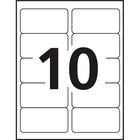Avery High Visibility Assorted Neon Laser Labels - 2" x 4" - 150 Pack-Easy to customize with free templates and designs using Avery Design & Print Online Software