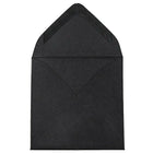 JAM Paper Enveloppes carrées en lin avec fermeture gommée, noir, 1000/paquet-Taille : 3 1/8 x 3 1/8 po