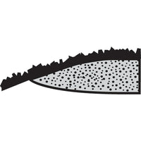 Wearwell Diamond-Plate with Gritworks! No. 416, Standard 9/16", 2' x 3', Black-Ideal for primarily dry areas with slight overspray or where grease and oil get tracked onto the mat