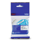 Brother - MK231 Ruban non laminé authentique pour étiqueteuses P-touch - 12 mm de largeur x 8 m de longueur - blanc avec texte noir-Ruban non laminé série M blanc avec texte noir de 12 mm