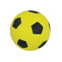 Champion Sports Size 4 Coated High Density Foam Soccer Ball, Yellow (CHSSFC)-Yellow