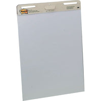 Post-it – Bloc de feuilles autocollantes pour chevalet avec poignée intégrée, 25 po x 30 1/2 po, blanc, 30 feuilles par bloc-Toute la commodité d'une note Post-it dans une feuille autoadhésive pour chevalet