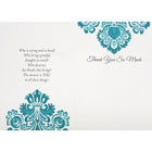 Rosedale 5-1/2" x 8" A Note Of Thank You Greeting Cards And Envelopes, 6 Pack (19900)-Card shop quality greeting cards