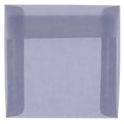 JAM Paper 6 x 6 Square Envelopes, Wisteria Purple Translucent Vellum, 250 Pack (PACV514H)-Wisteria purple translucent envelope