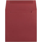 JAM Paper 6 x 6 Square Envelopes, Dark Red, 100 Pack (31511296g)-Size: 6" x 6"