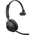 Jabra Evolve2 65, Link 380a, Mono UC Headset - Black-Wearing Style: Over-the-Head, Color: Black