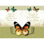 Rosedale Greeting Card, A Birthday Prayer, Butterfly-Card shop quality greeting cards