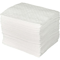 Spc Basic Sorbents, Oil Only, 17" x 15", 17 Gal. Absorbancy, 100 /Pack, 200 Pack-Absorbency/Pkg. 17 gal.