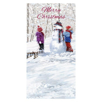 Money Holders, Merry Christmas Snowman Fun, 18 Pack-All cards are individually cello wrapped