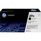 HP 49X (Q5949X) Black High Yield Original LaserJet Toner Cartridge-High-yield toner cartridge, up to 6000 pages