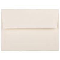 JAM Paper A7 Invitation Envelopes, 5.25 x 7.25 Strathmore Ivory Wove, 1000 Pack (191188B)-Ivory